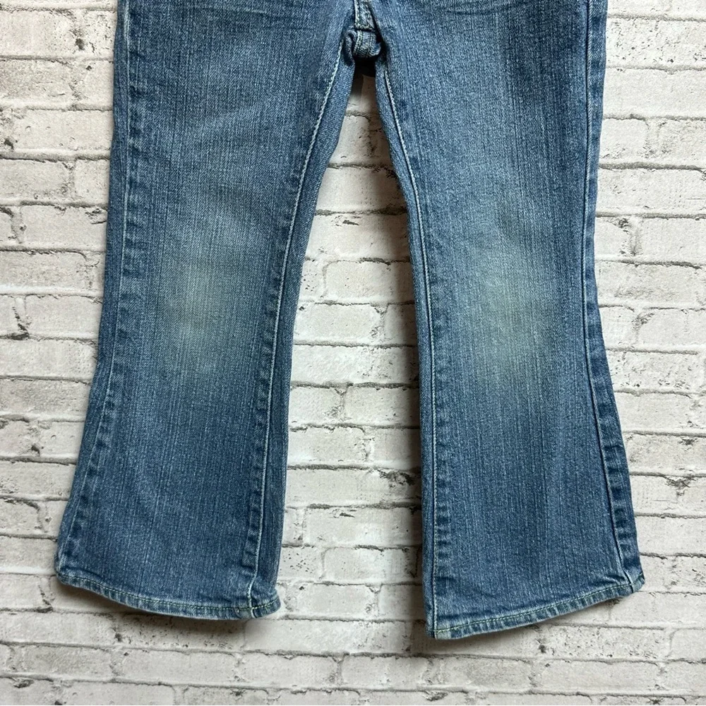 Levi's Jeans Flare Fit Kids 4 Regular Jeans Sparkle Buttons Flap Pockets
